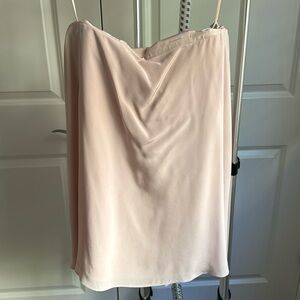Tibi silk pink top